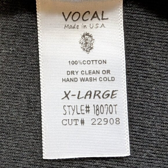 Vocal Knit Tank Top w/ Rhinestone Embellished Neckline in Black - Picture 3 of 7